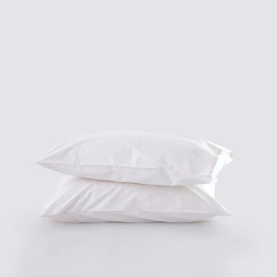 Gambar Informa 50x75 cm Set 2 Pcs Sarung Bantal Katun - Putih