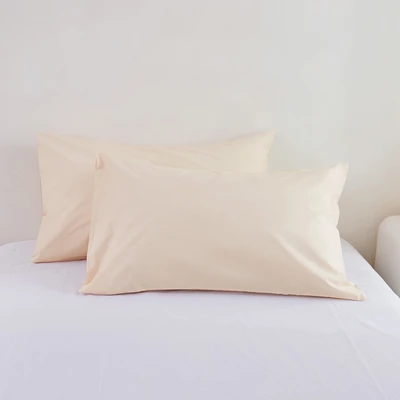 Gambar Informa 50x75 cm Set 2 Pcs Sarung Bantal Katun - Pink Soft