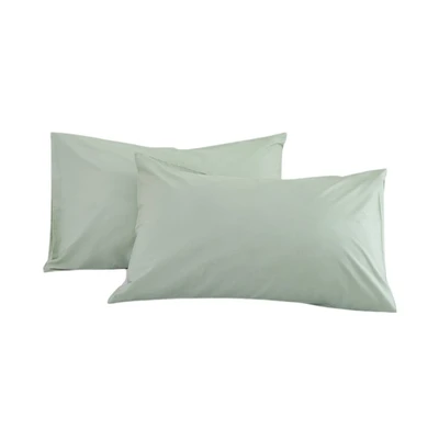 Gambar Informa 50x75 cm Set 2 Pcs Sarung Bantal Katun - Hijau Sage