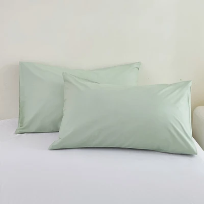 Gambar Informa 50x75 cm Set 2 Pcs Sarung Bantal Katun - Hijau Sage