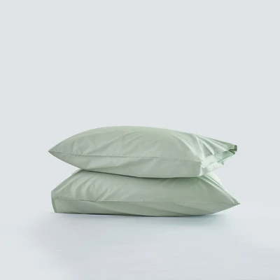 Gambar Informa 50x75 cm Set 2 Pcs Sarung Bantal Katun - Hijau Sage