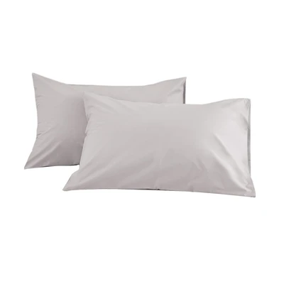 Gambar Informa 50x75 cm Set 2 Pcs Sarung Bantal Katun - Abu-Abu Warm