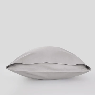 Gambar Informa 50x75 cm Set 2 Pcs Sarung Bantal Katun - Abu-Abu Warm