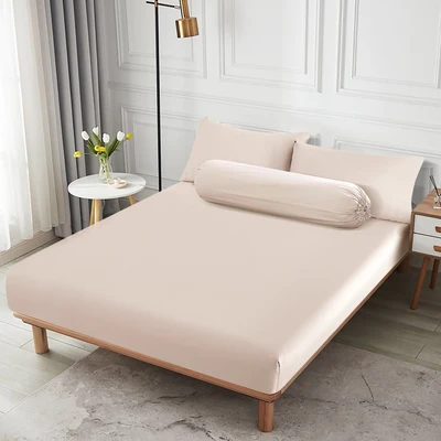 Gambar Informa 37x102 cm Set 2 Pcs Sarung Guling Katun - Pink Soft