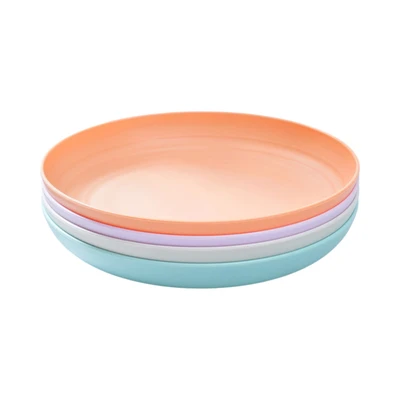 Gambar Appetite Shanon Piring Makan Plastik 22.5 cm Set 4 pcs Random