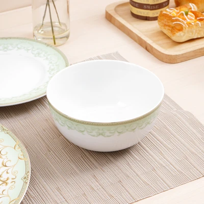 Gambar Delicia Mahrajan Perlengkapan Makan Porcelain Set 16 pcs - Putih