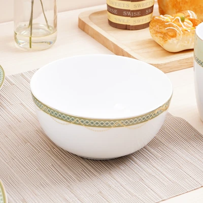 Gambar Delicia Lumina Perlengkapan Makan Porcelain Set 16 pcs - Putih