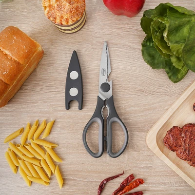 Gambar Culinart Gunting Dapur Dengan Cover Ap - Hitam
