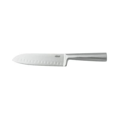 Gambar Culinart Pisau Santoku Hollow 7 Inch - Silver