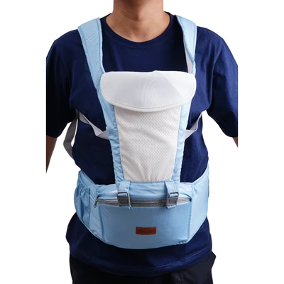 Gambar Kindla Huggy Baby Carrier 6 In 1 - Biru