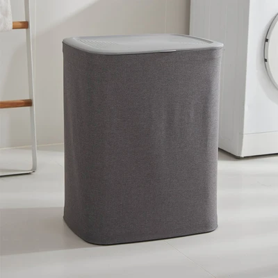 Gambar Informa Sydney Keranjang Laundry 50 Liter - Abu-Abu