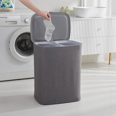 Gambar Informa Sydney Keranjang Laundry 50 Liter - Abu-Abu