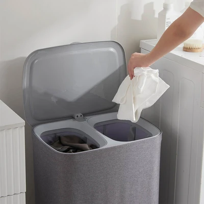 Gambar Informa Sydney Keranjang Laundry 50 Liter - Abu-Abu