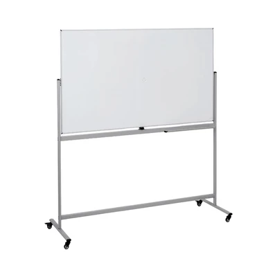 Gambar Odi Papan Tulis Magnetic Dengan Roda 90x150 cm - Putih