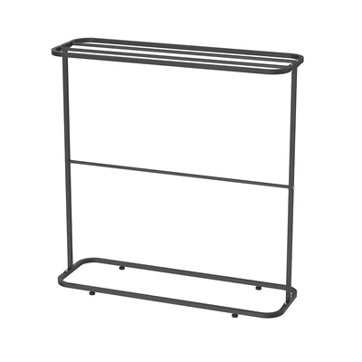 Gambar Stora Jemuran Handuk Rounded Rectangle - Hitam
