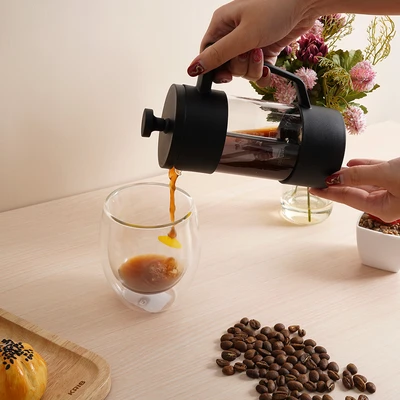 Gambar Culinart Teko Kopi French Press 350 ml - Hitam
