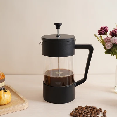 Gambar Culinart Teko Kopi French Press Borosilicate 600 ml - Hitam