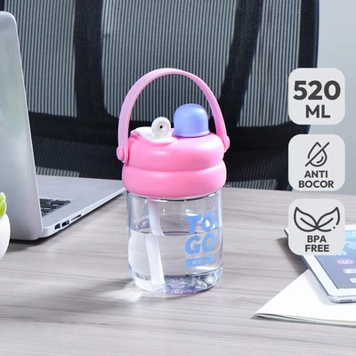 Gambar Appetite Scottie Tumbler Mini Plastik 520 ml - Pink