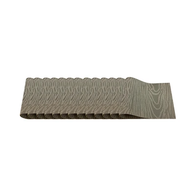 Gambar Forhom Tatakan Piring PVC Texture 30x45 cm Set 4 pcs - Krem