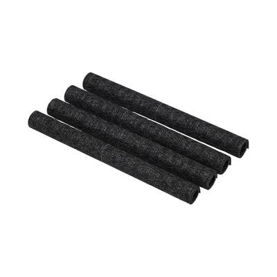 Gambar Forhom Tatakan Piring PVC 30x45 cm Set 4 pcs  0363-1 - Hitam