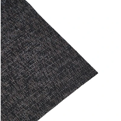 Gambar Forhom Tatakan Piring PVC 30x45 cm Set 4 pcs  0363-1 - Hitam