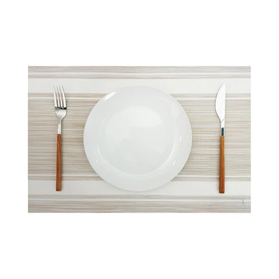 Gambar Forhom Tatakan Piring PVC 30x45 cm Set 4 pcs - Krem Beige