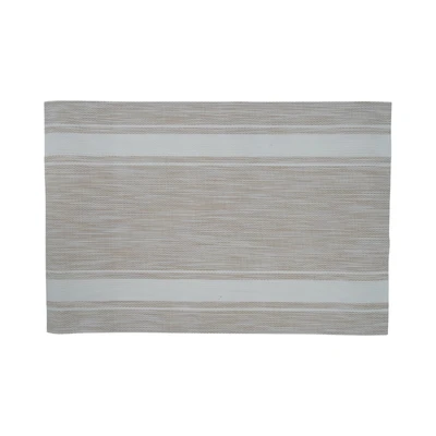 Gambar Forhom Tatakan Piring PVC 30x45 cm Set 4 pcs - Krem Beige