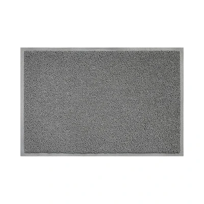 Gambar Forhom Keset Pintu PVC Solid 60x90 cm - Abu-abu Tua