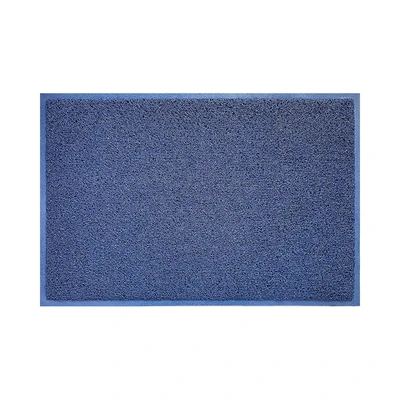 Gambar Forhom Keset Pintu PVC Solid 60x90 cm - Biru Navy