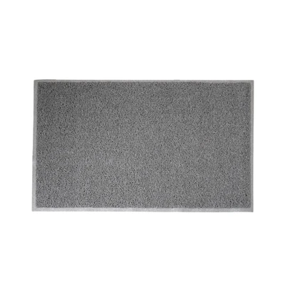 Gambar Forhom Keset Pintu PVC Solid 80x130 cm - Abu-abu Tua