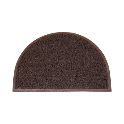 Gambar Forhom Keset Pintu PVC Halfmoon 40x60 cm - Cokelat