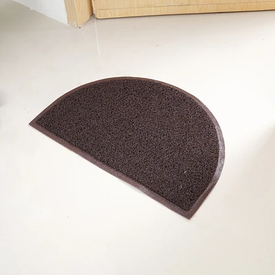 Gambar Forhom Keset Pintu PVC Halfmoon 40x60 cm - Cokelat