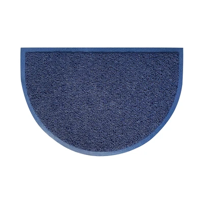 Gambar Forhom Keset Pintu PVC Halfmoon 40x60 cm - Biru Navy