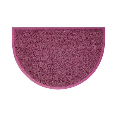 Gambar Forhom Keset Pintu PVC Halfmoon 40x60 cm - Merah Maroon