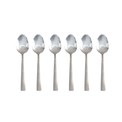 Gambar Culinart Sendok Teh Set 6 pcs - Silver