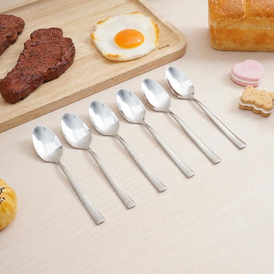 Gambar Culinart Sendok Teh Set 6 pcs - Silver