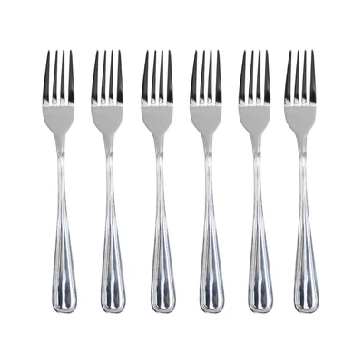 Gambar Culinart Garpu Makan Set 6 pcs 1021 - Silver