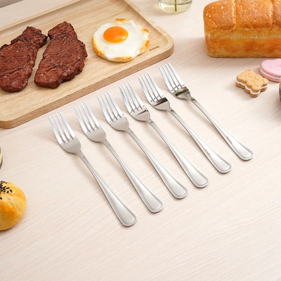 Gambar Culinart Garpu Makan Set 6 pcs 1021 - Silver