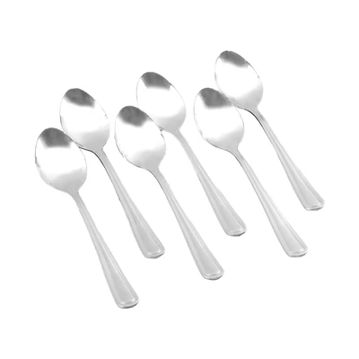 Gambar Culinart Sendok Teh Set 6 pcs 1021 - Silver