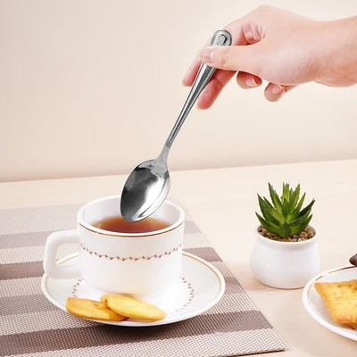 Gambar Culinart Sendok Teh Set 6 pcs 1021 - Silver