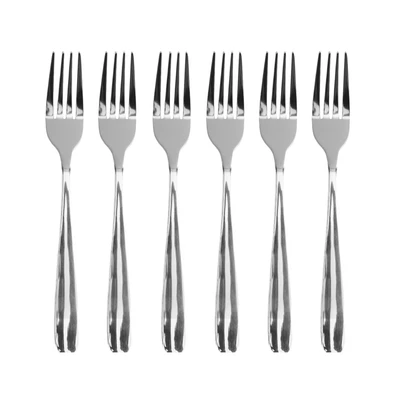 Gambar Culinart Se Garpu Makan Stainless Steel 6 Pcs 1022 - Silver