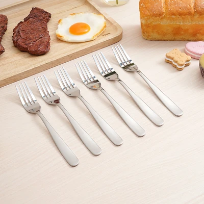 Gambar Culinart Se Garpu Makan Stainless Steel 6 Pcs 1022 - Silver