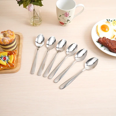 Gambar Culinart Sendok Makan Set 6 pcs 1022 - Silver