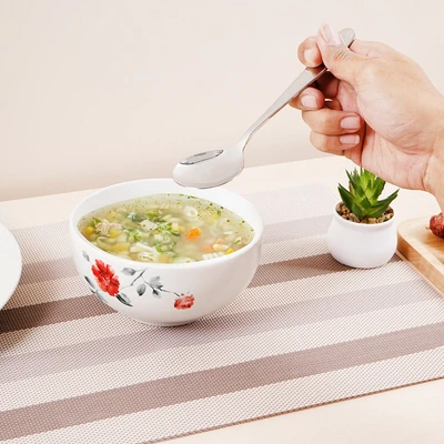 Gambar Culinart Sendok Sup Set 6 pcs 1022 - Silver