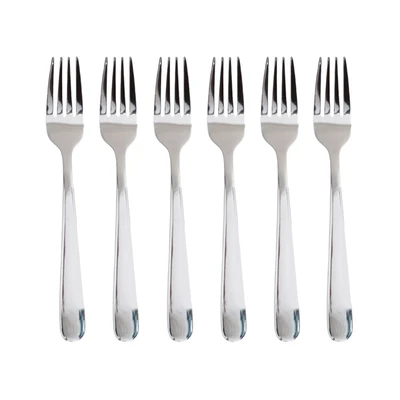 Gambar Culinart Garpu Kue Set 6 pcs 1022 - Silver