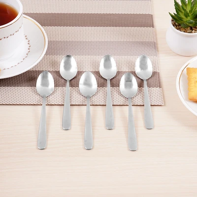 Gambar Culinart Sendok Kopi Stainless Stee 430 Set 6 pcs - Silver
