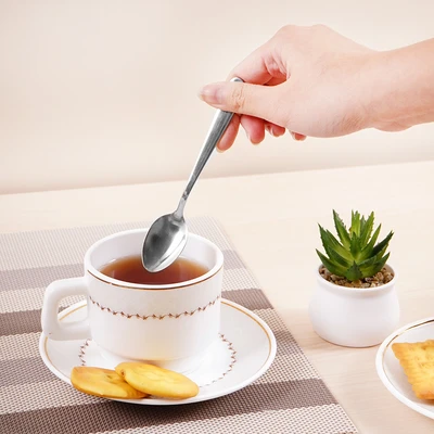 Gambar Culinart Sendok Kopi Stainless Stee 430 Set 6 pcs - Silver