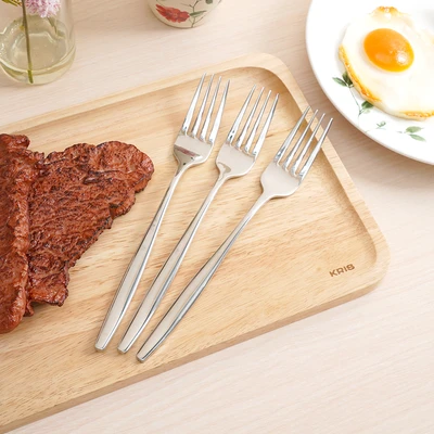 Gambar Culinart Garpu Makan Set 3 pcs - Silver
