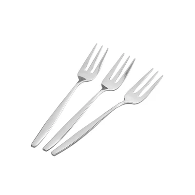 Gambar Culinart Garpu Kue Set 3 pcs - Silver