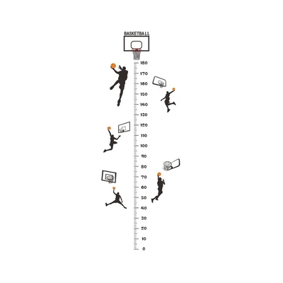 Gambar Forhom Stiker Dinding Basketball Chart 60x125 cm